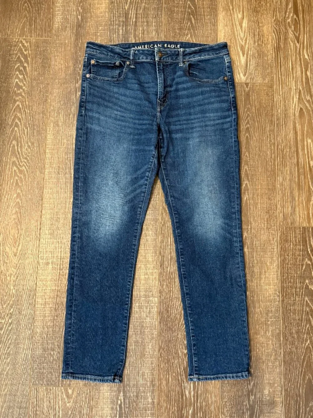 American Eagle Slim Straight Jeans–36x32